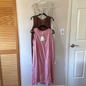 Three Lintico Dresses Sizes XS & S